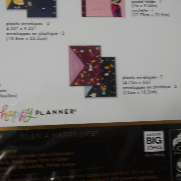 NEW Happy Planner Disney Princess Classic Planner Companion Folders Papers - Picture 15 of 16